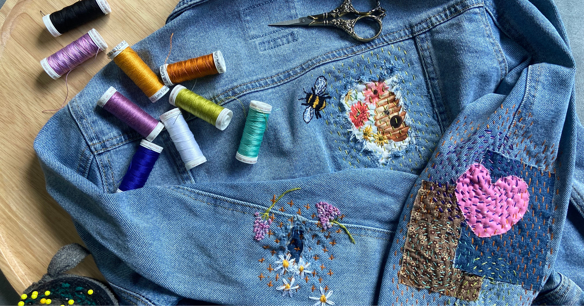 *Udsolgt* Upcycling - Reparér dit tøj med broderi