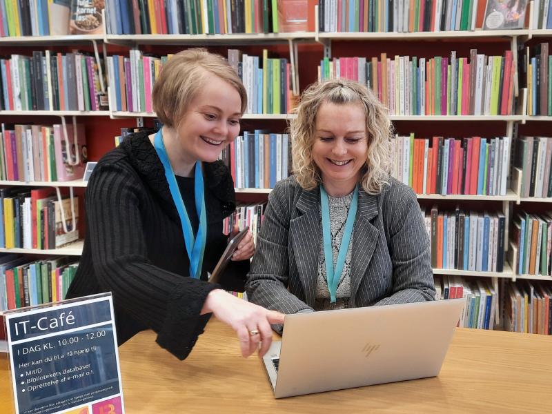 IT hjælp og IT cafe på biblioteket