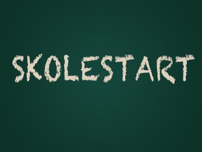 skolestart