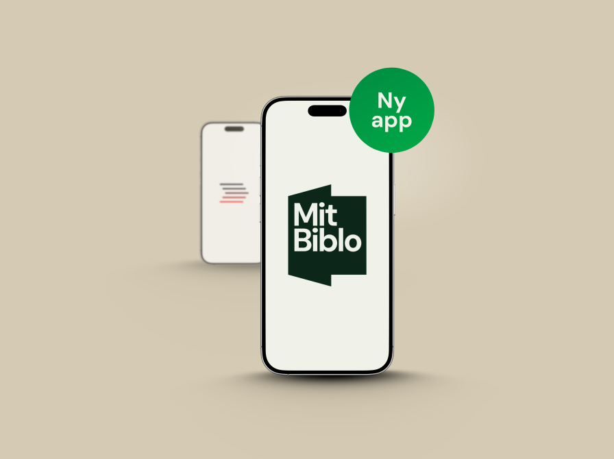 Ny app til biblioteket. Den hedder Mit Biblo