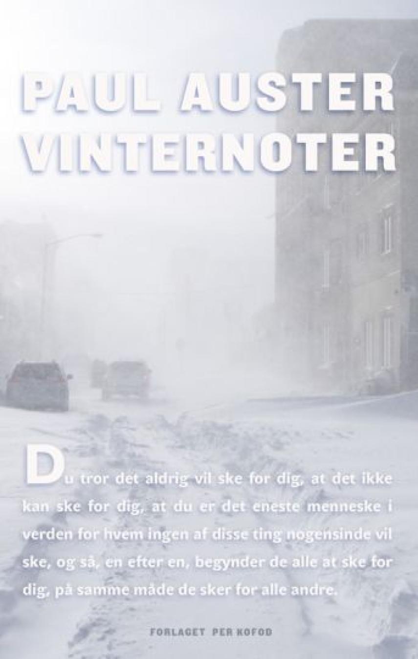 Paul Auster: Vinternoter